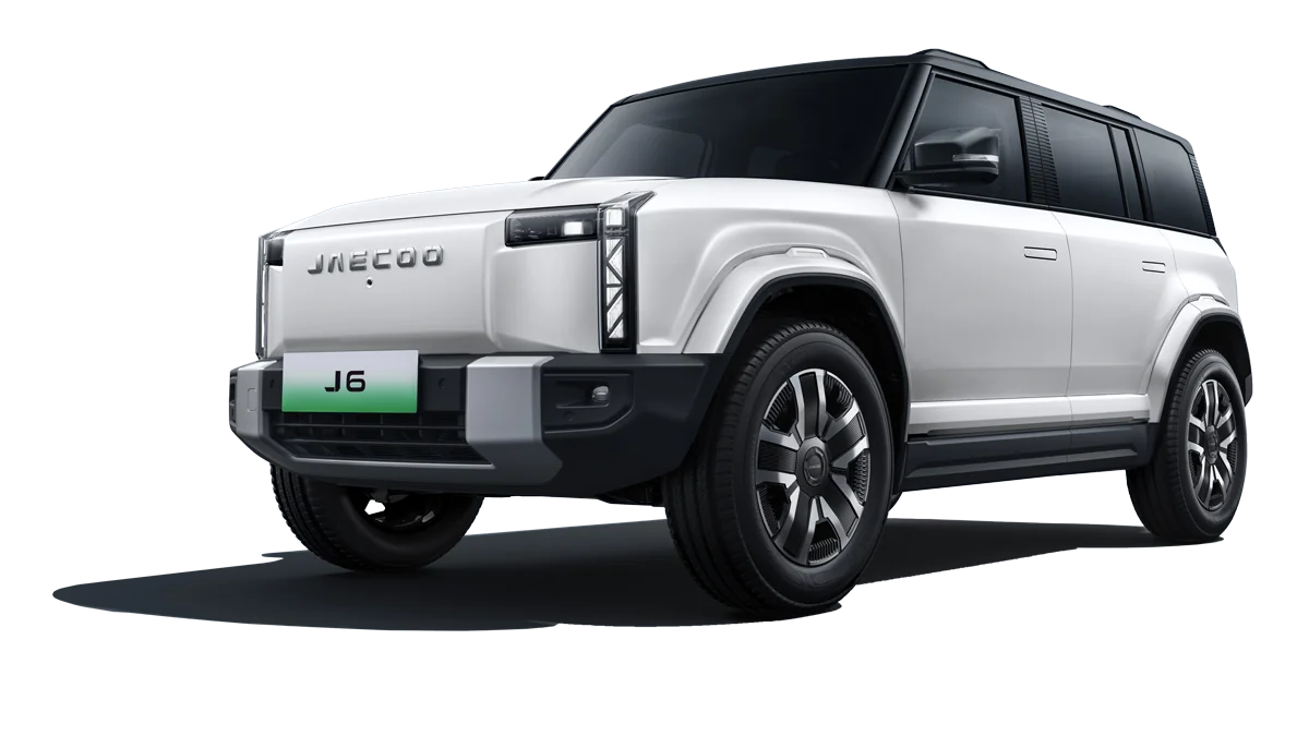 JAECOO J6 EV color showcase