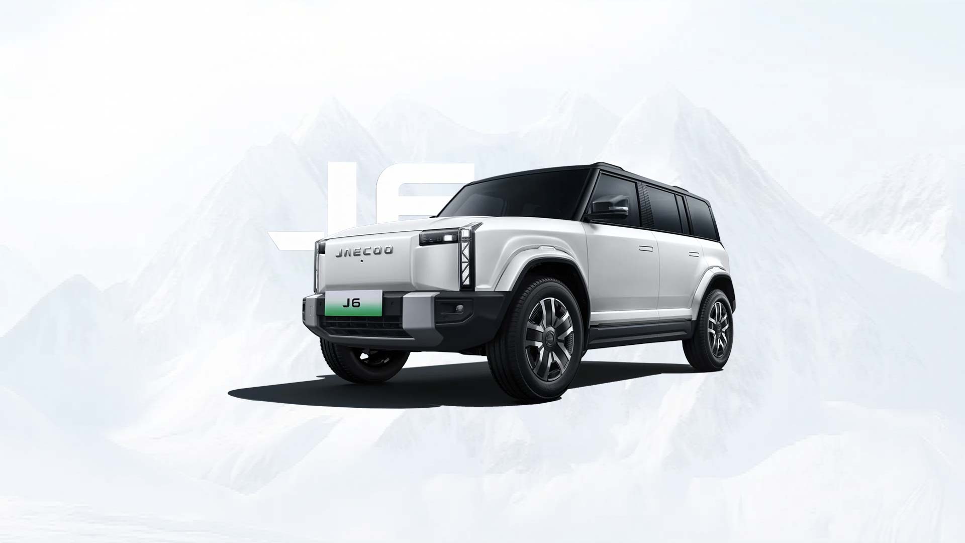 JAECOO J6 EV color showcase